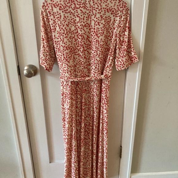 Ganni Printed Crepe Dress - Picture 8 of 8